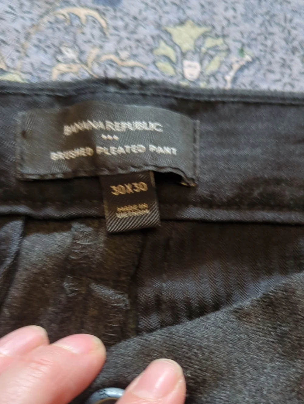 Banana Republic classic charcoal